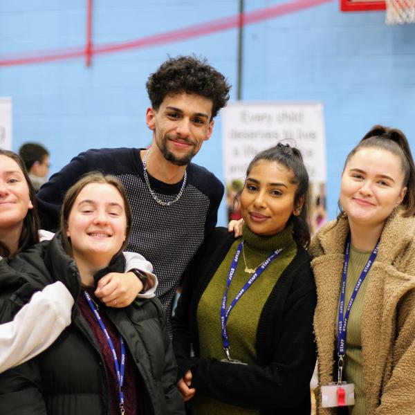 Staff 4 - group at Christmas fair