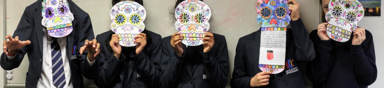 Secondary student 14 - group dia de los muertos